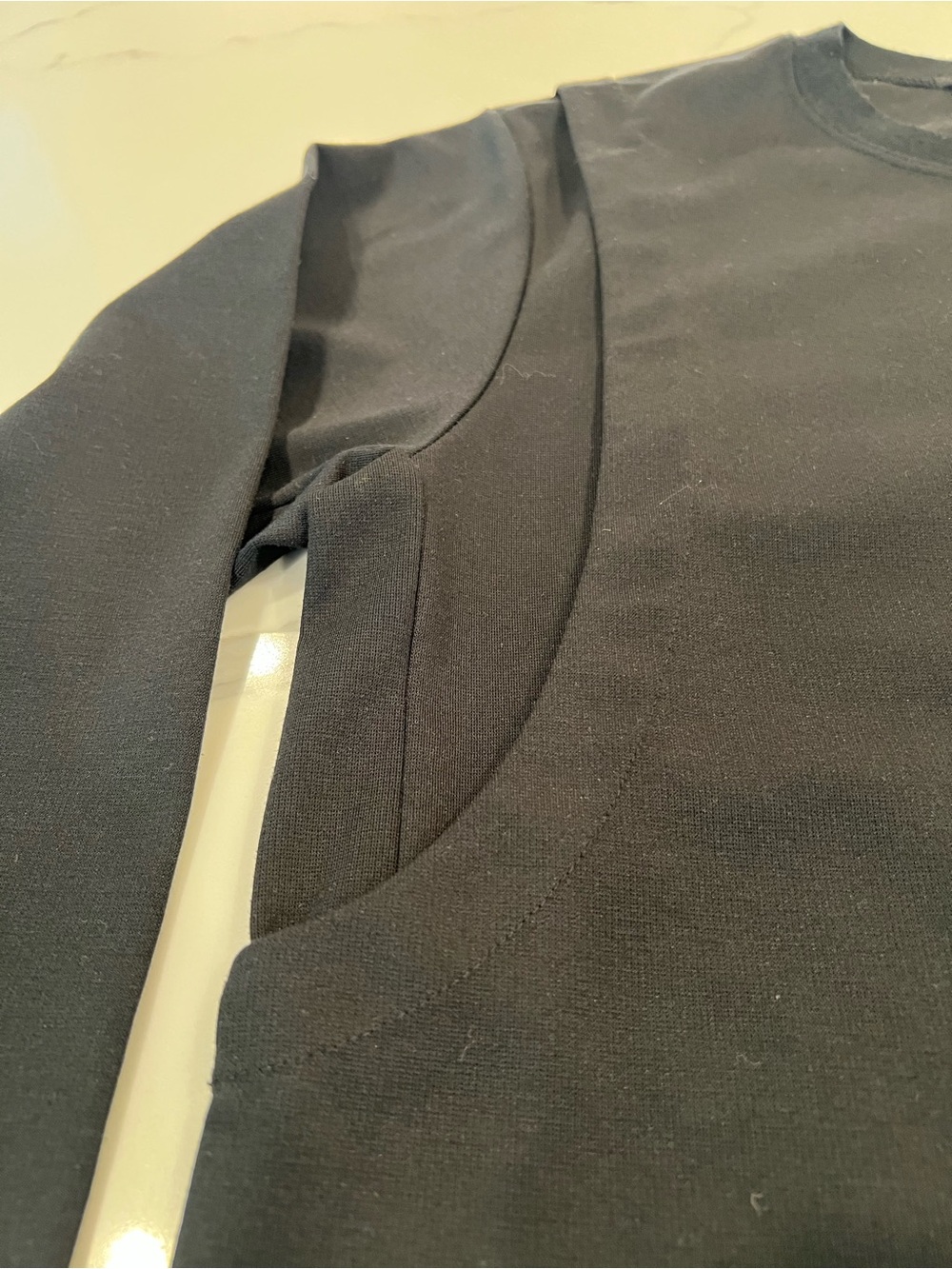 Jordan Black Long Sleeve Dress - Picture 3 of 11
